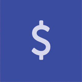Icon image of dollar sign